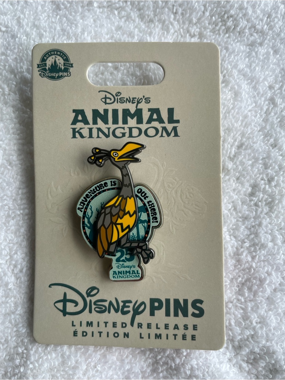 Disney Animal Kingdom Limited Release Edition 25th Anniversary Kevin Pin